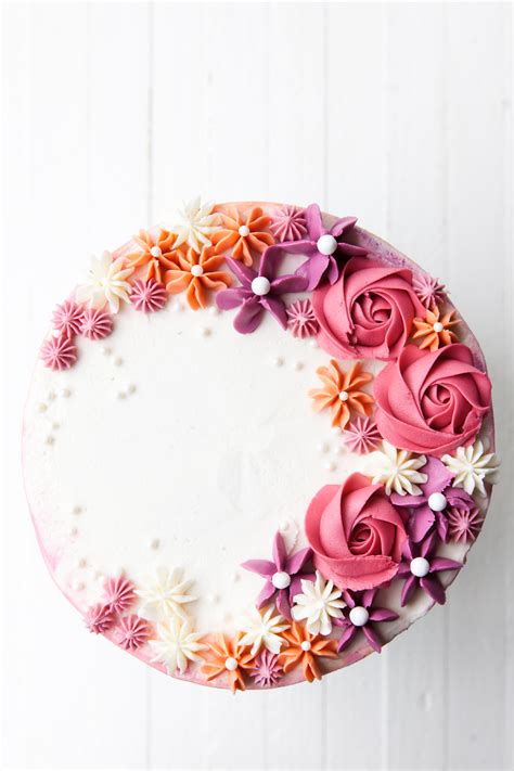 Image result for Flower Cake Designs