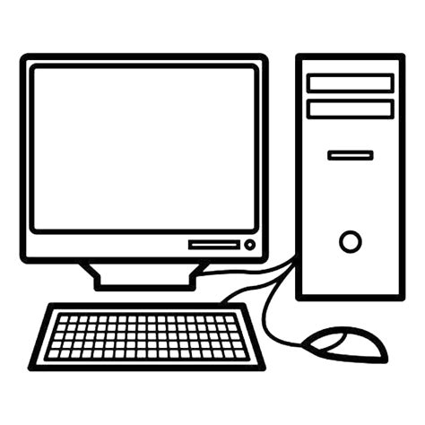 Toradh íomhá ar Computer Coloring Pages for Kids