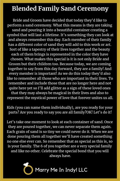 Blended Family Wedding Ceremony Script に対する画像結果