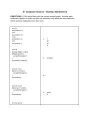 Image result for Boolean Algebra OCR Computer Science Simplifying Worksheet