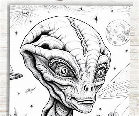 Image result for Alien Coloring Book