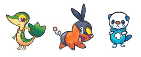 Gen 5 Starters に対する画像結果