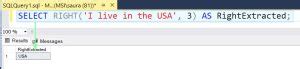 Image result for How to Get the Output of Right Function in SQL