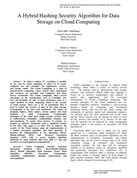 Image result for Hashing in Cloud Computing