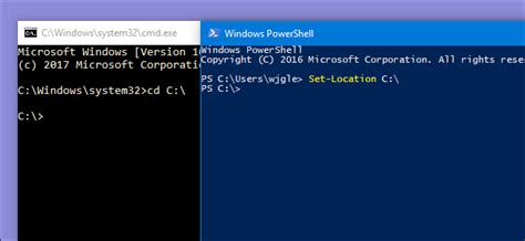Image result for PowerShell vs Command-Prompt