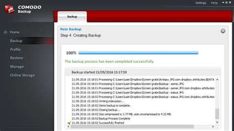 Image result for Comodo Free Backup Software