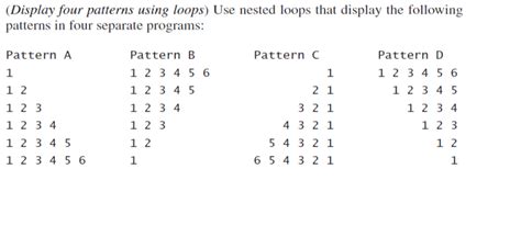 Image result for Custom Patterns with Nested Loop