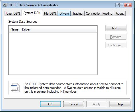 Image result for C# Select Data Source Dialog
