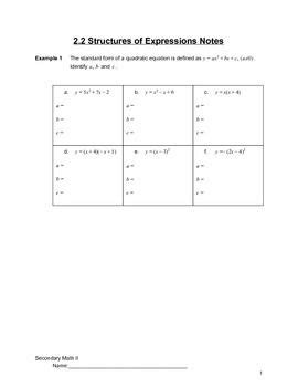 Image result for Secondary Math 2 Module 2 Structures of Expression