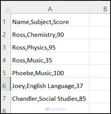 Opening a CSV File in Excel に対する画像結果