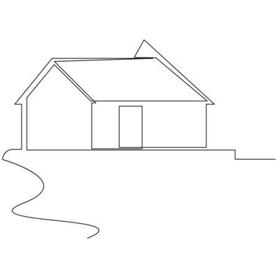 Image result for Simple House Outline