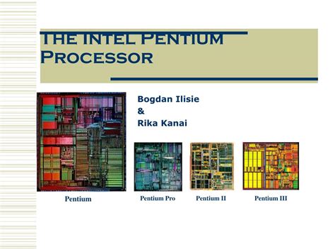 Intel Pentium Processor に対する画像結果