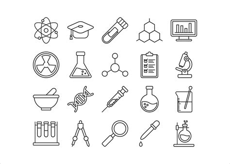 Symbol of Science Line Drawing に対する画像結果