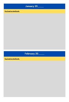 Program of Activities Template に対する画像結果