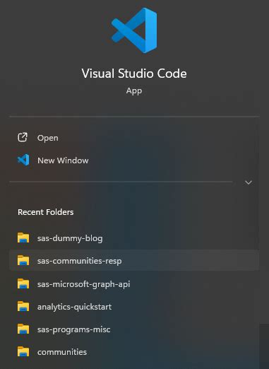 SAS in vs Code に対する画像結果