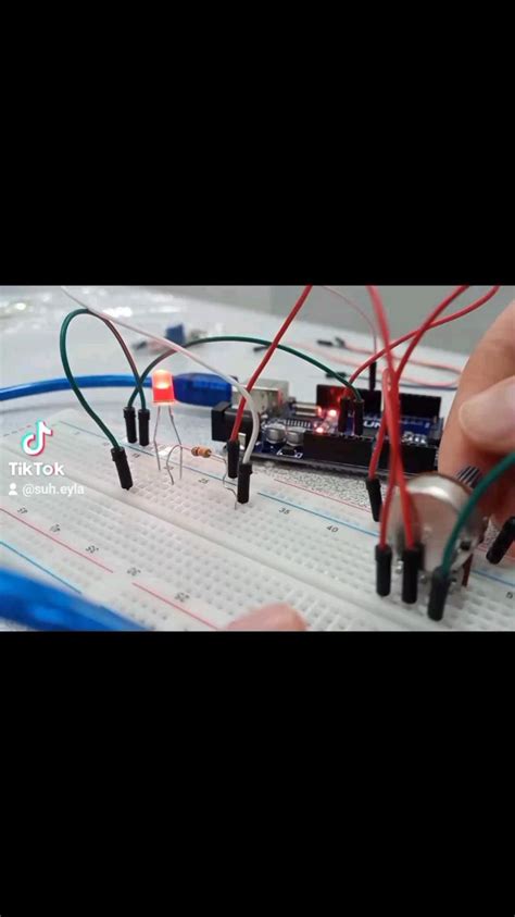 Image result for Potentiometer and LED Arduino