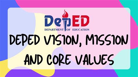 Afbeeldingsresultaten voor DepEd Core Values Pink Color