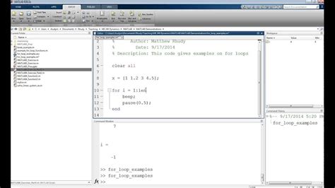 How to Use for Loop in MATLAB に対する画像結果