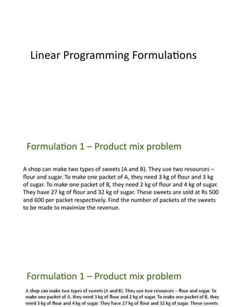 Image result for Linear Programming PDF