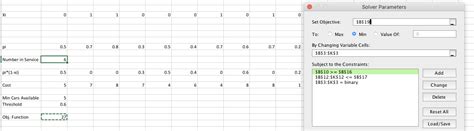 Toradh íomhá ar Linear Programming Excel Solver