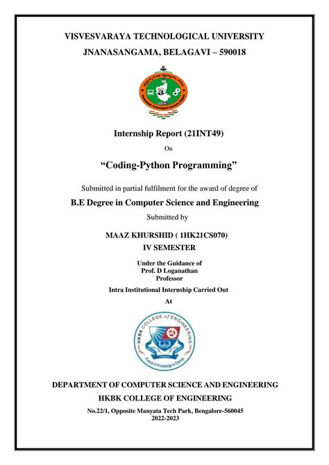 Python Full-Stack Internship Report に対する画像結果