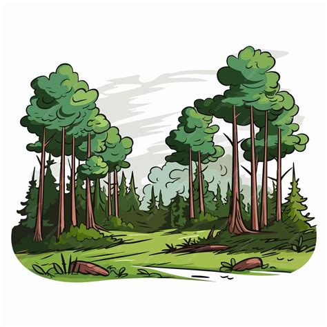 Image result for Drawing of Forest for Kids Comic