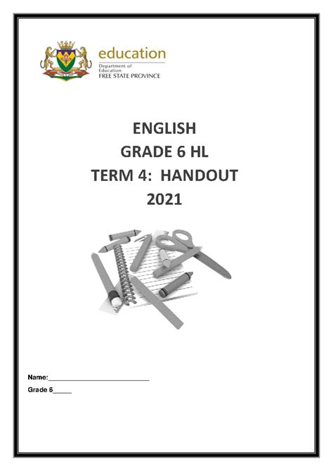 Image result for Grade 6 Worksheets Term 4