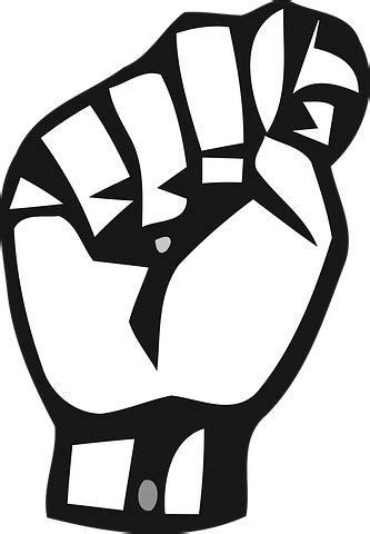 Image result for 0 Sign Language Hand