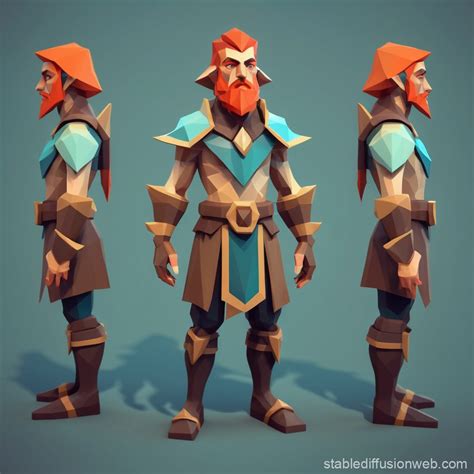 Image result for Low Poly Character