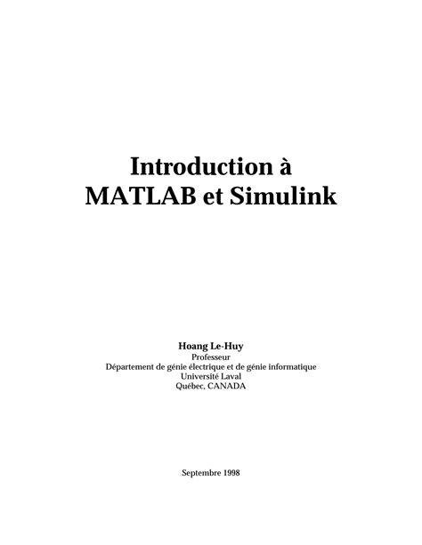 Toradh íomhá ar Introduction to MATLAB