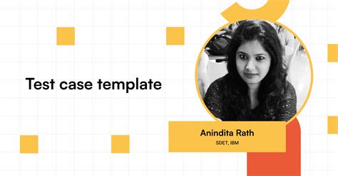 Test Case Template に対する画像結果