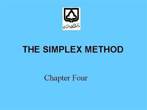 Image result for The Simplex Method Being Used