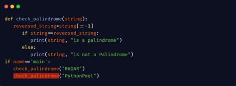 Image result for Program for Palindrome in Python Whit Out Slicing