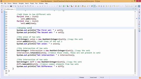 Image result for Union Symbol in Set Java