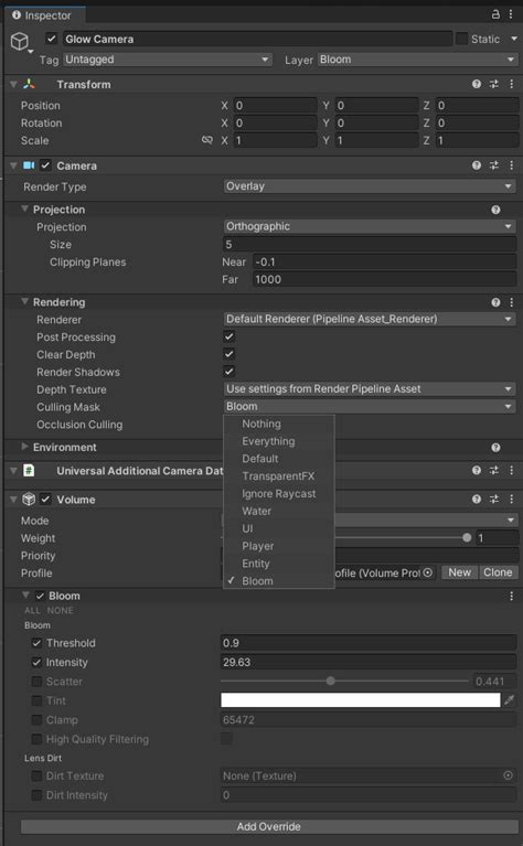 Image result for Unity URP Post-Processing