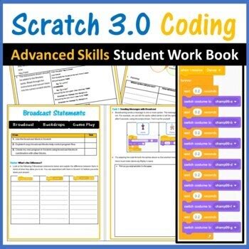 Image result for Harvard Scratch Lesson Tutorial Card Advanced