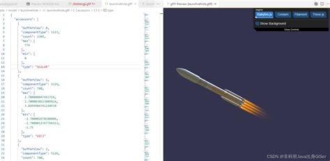 Import GLb File Cesium に対する画像結果