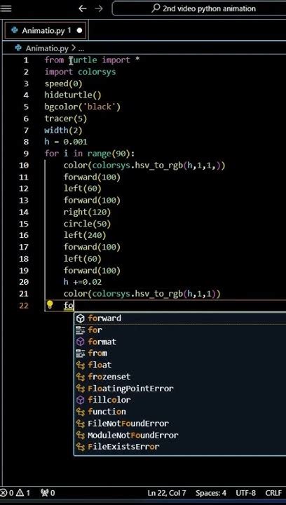 Toradh íomhá ar Real-Time Animation Using Python