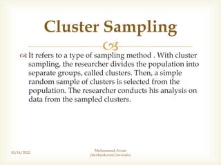 Image result for Cluster Sampling in Research Paper