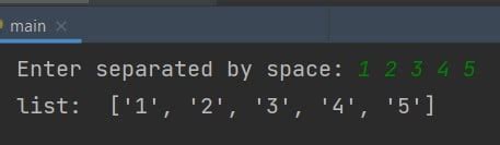 Image result for How Ot Input List in Function Python