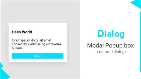 Image result for Dialog Box in HTML