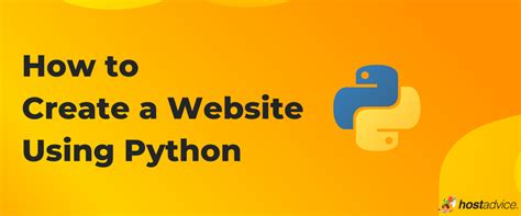 Toradh íomhá ar How to Create Website with Python