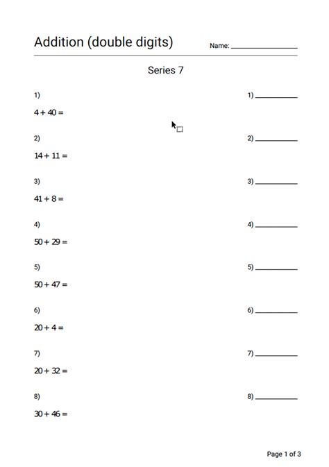Image result for Addition Math Problems Worksheet
