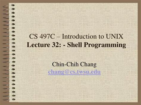 Image result for Introduction to Unix and Shell Programming