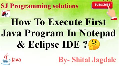 Image result for How to Execute Java Program in Notepad