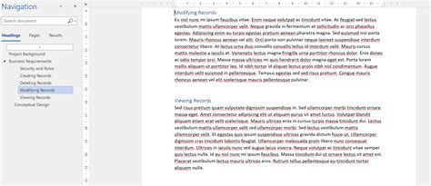 How to Create a Structured Document in Word に対する画像結果