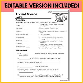 Image result for Ancient Greece End of Module Assessment