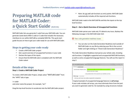 Image result for Code Generation Setting in MATLAB