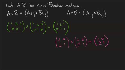 Boolean Matrix Discrete Math に対する画像結果