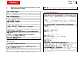 Oracle Solaris Cheat Sheet に対する画像結果